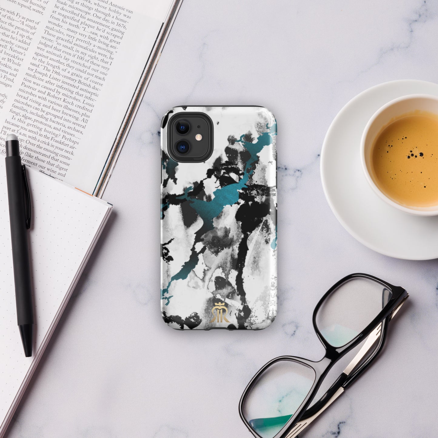 Tough Case for iPhone® Blue Wave