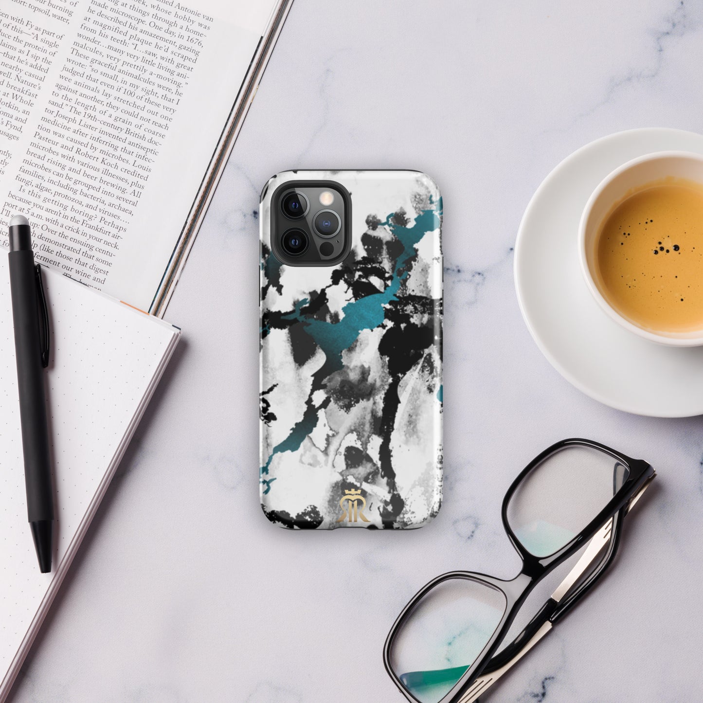 Tough Case for iPhone® Blue Wave