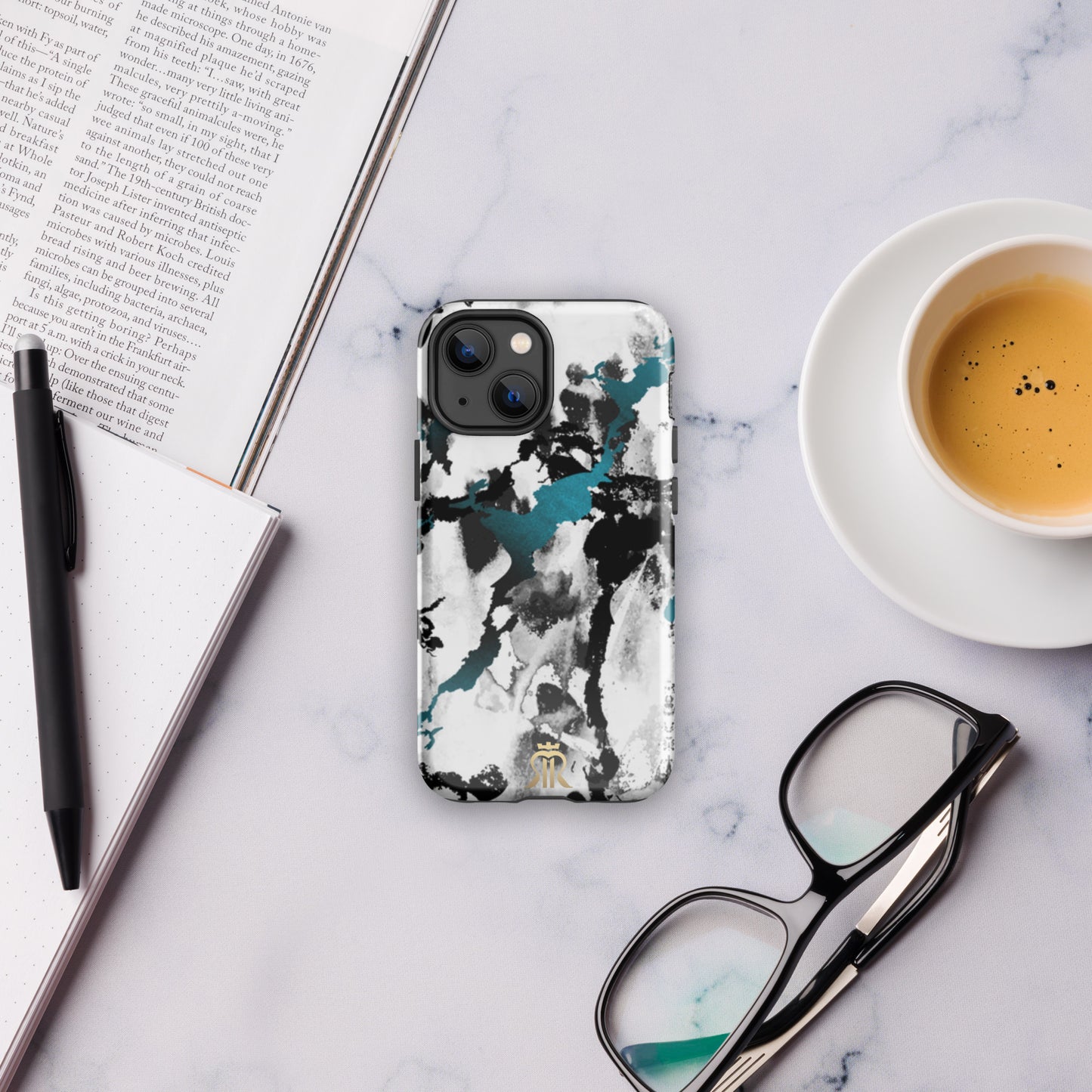 Tough Case for iPhone® Blue Wave