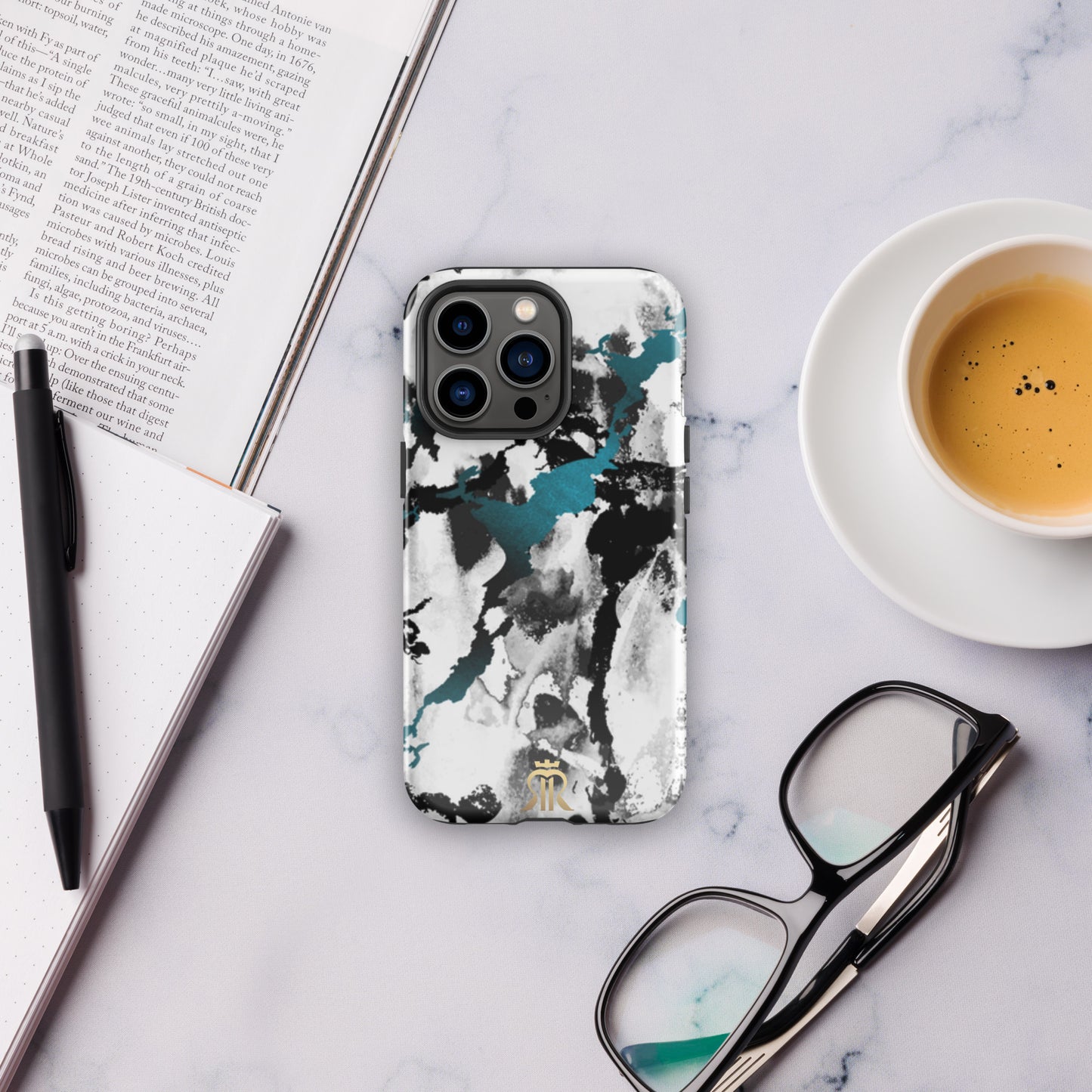 Tough Case for iPhone® Blue Wave