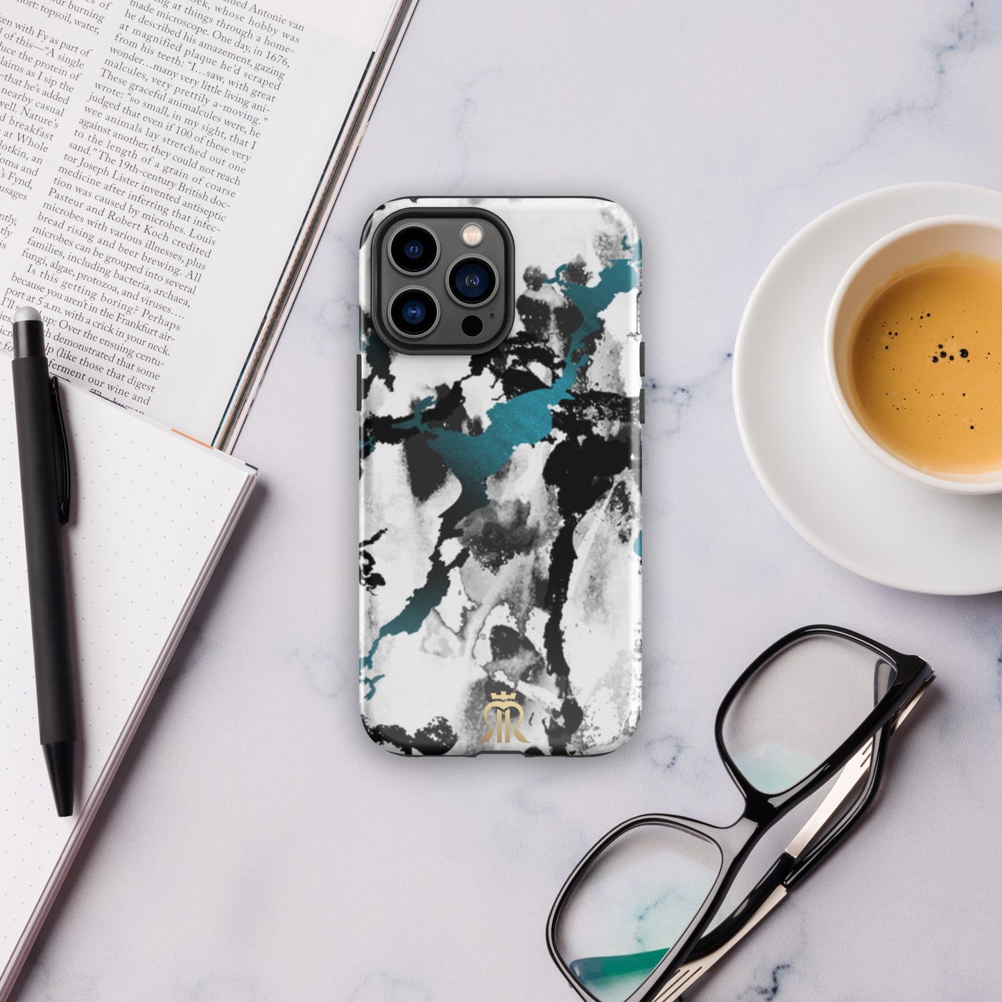 Tough Case for iPhone® Blue Wave