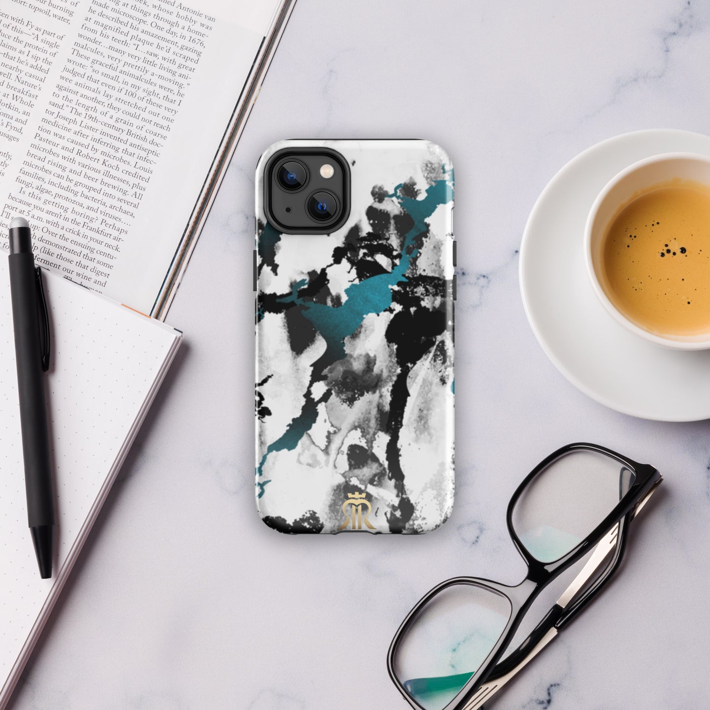 Tough Case for iPhone® Blue Wave