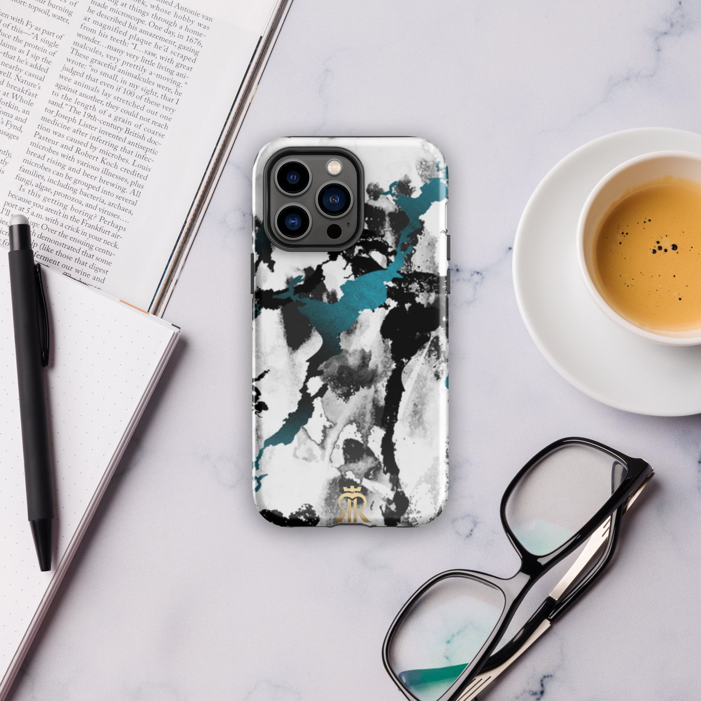 Tough Case for iPhone® Blue Wave