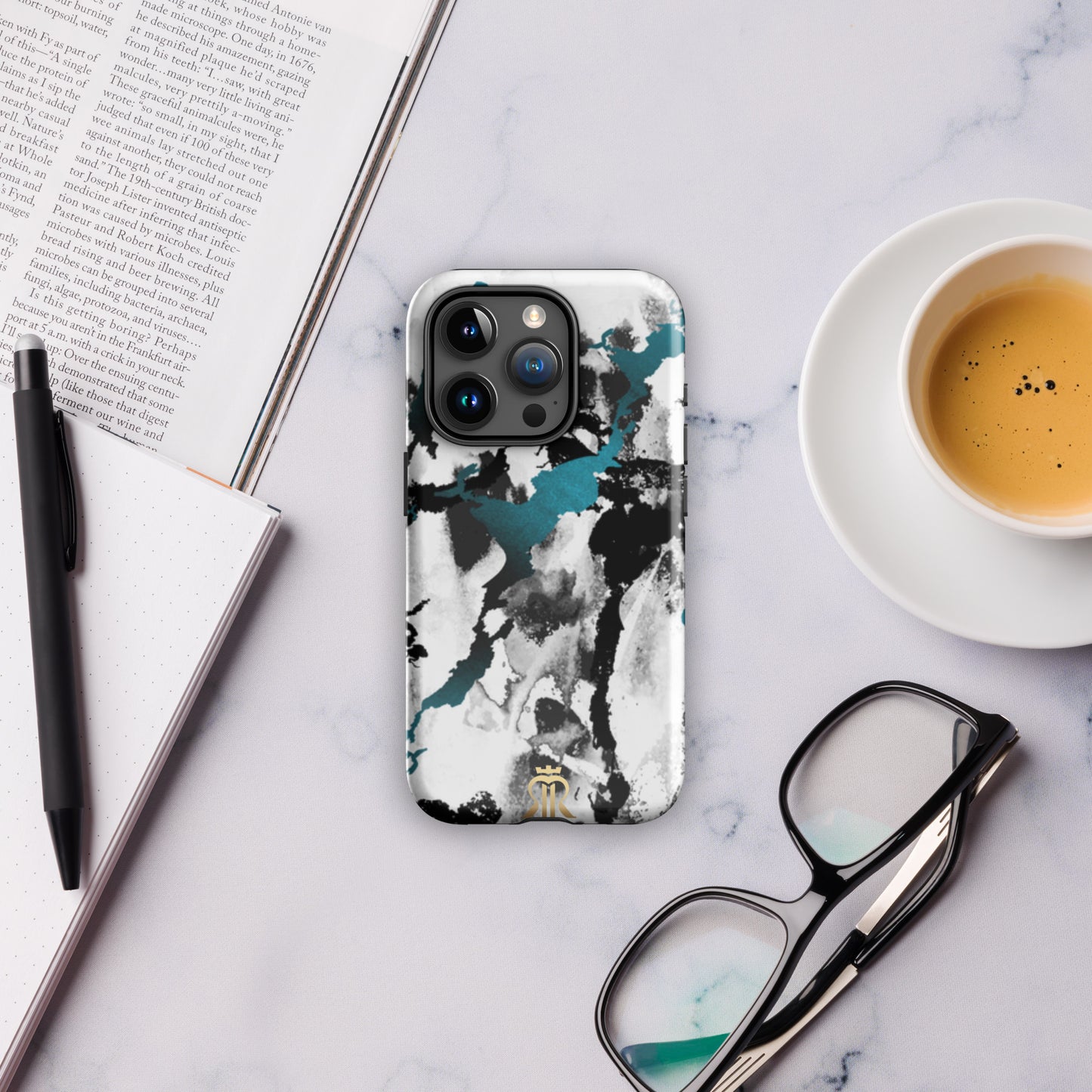 Tough Case for iPhone® Blue Wave